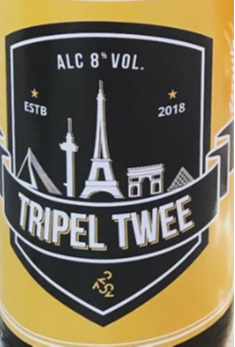 Tripel Twee logo van Brouwerij Groos Tripel Twee logo van Brouwerij Groos